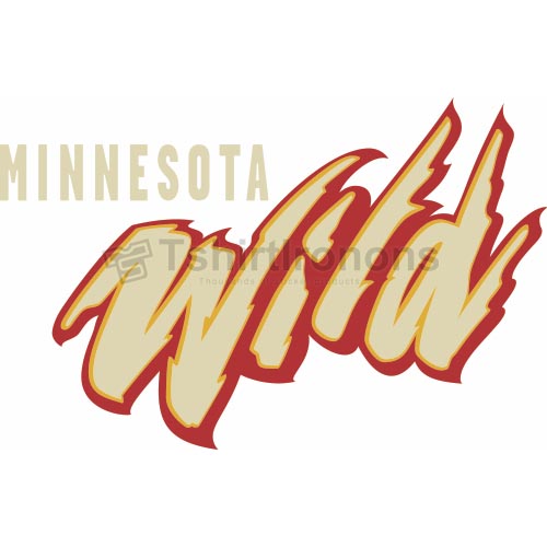 Minnesota Wild T-shirts Iron On Transfers N191